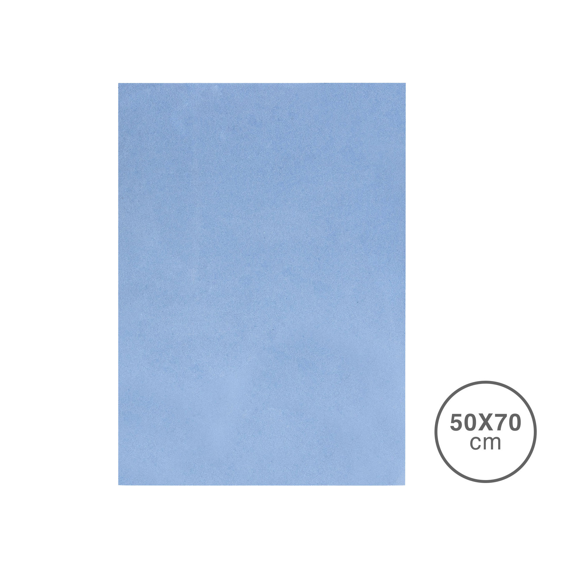 Folha Esponja Eva Azul Ciano 50X70X2mm