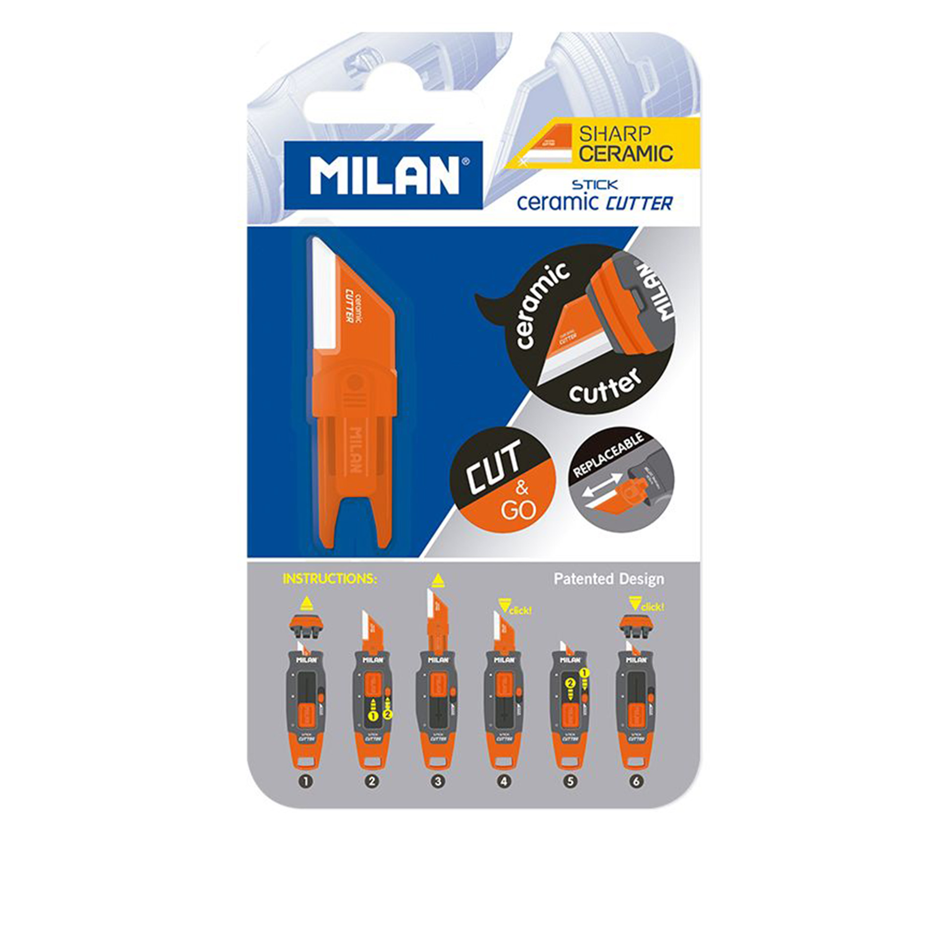 Recarga Lâmina Cerâmica para X-Ato Milan