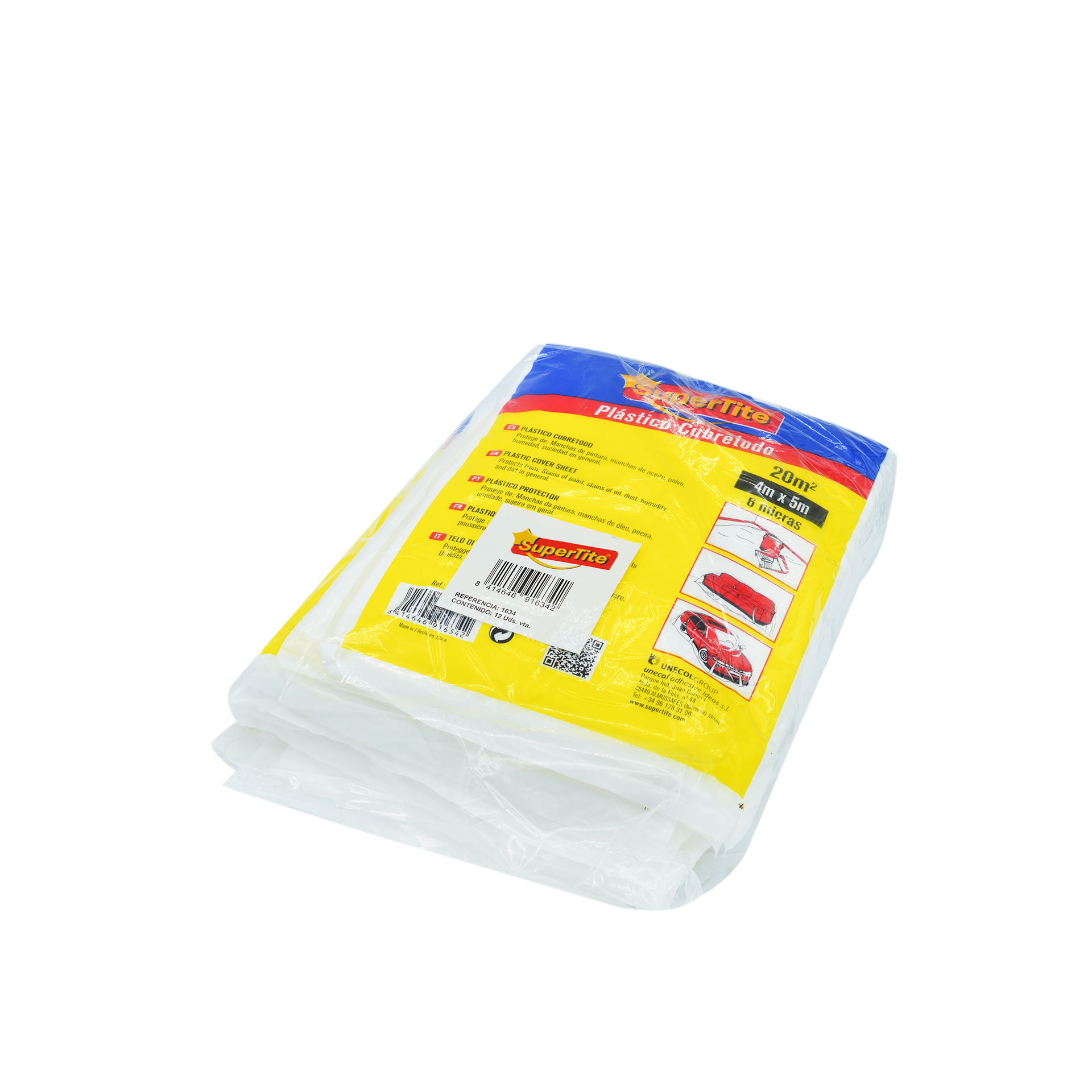 Plástico Supertite para Cobertura 20M2 4X5m