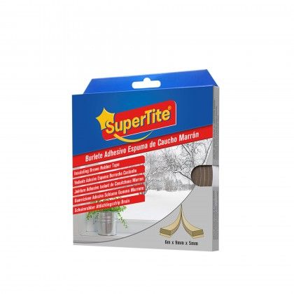 Fita Supertite Calafetar Espuma Castanho 6mX9mmX5mm