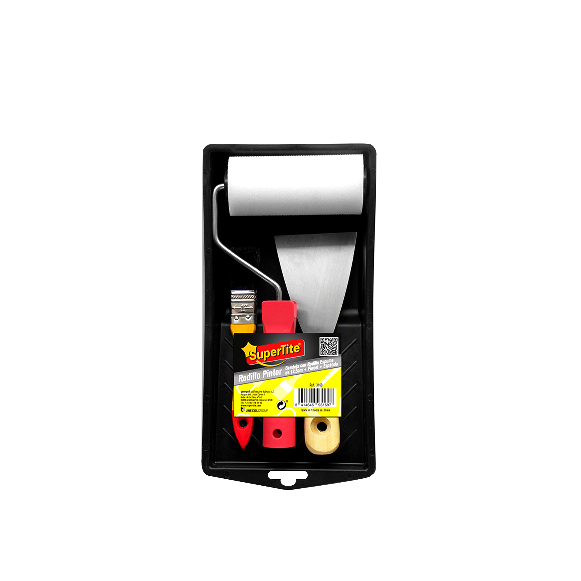 Conjunto Tabuleiro Pintura com Acessórios Supertite