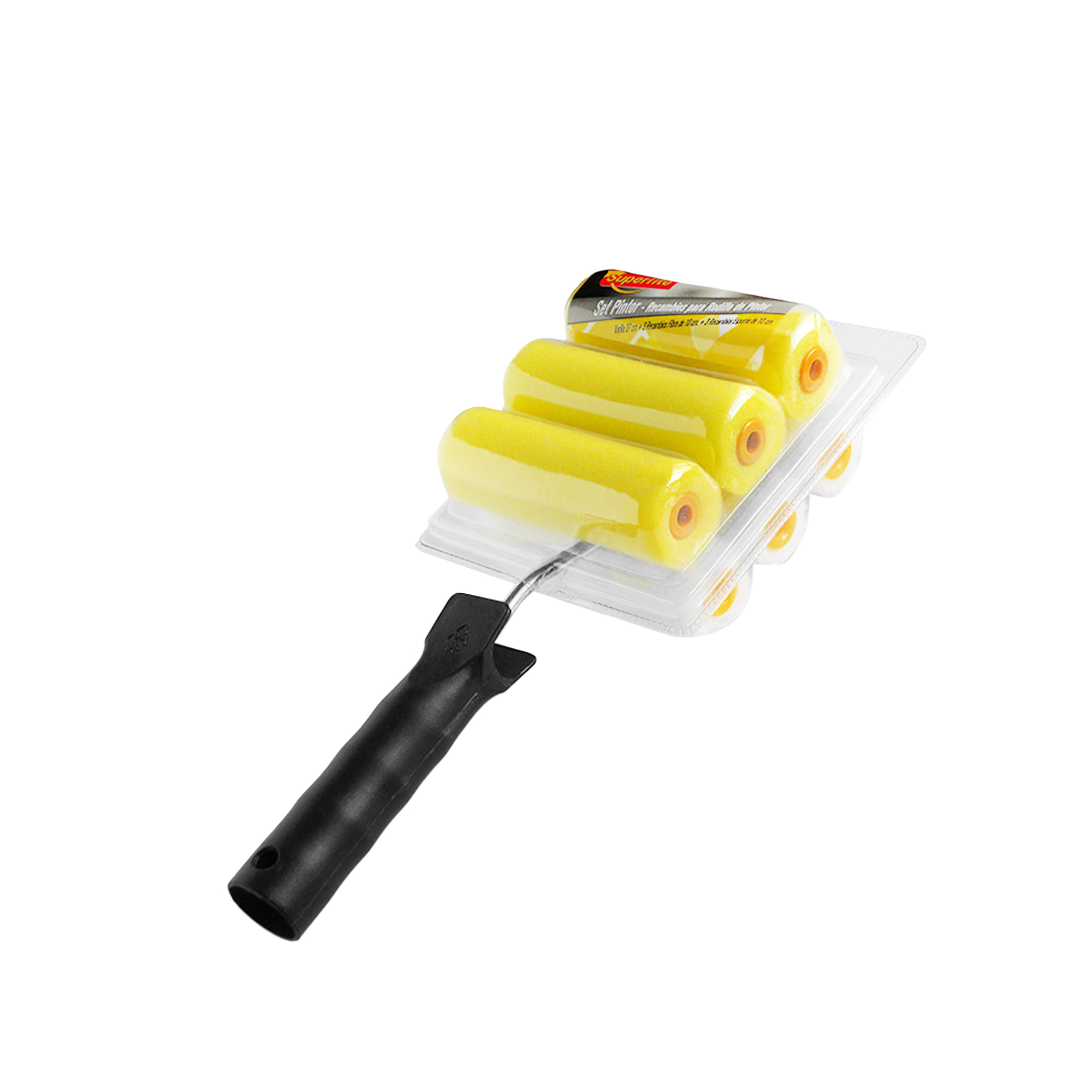 Rolo Pintura Supertite + 6 Recargas Espuma / Poliéster