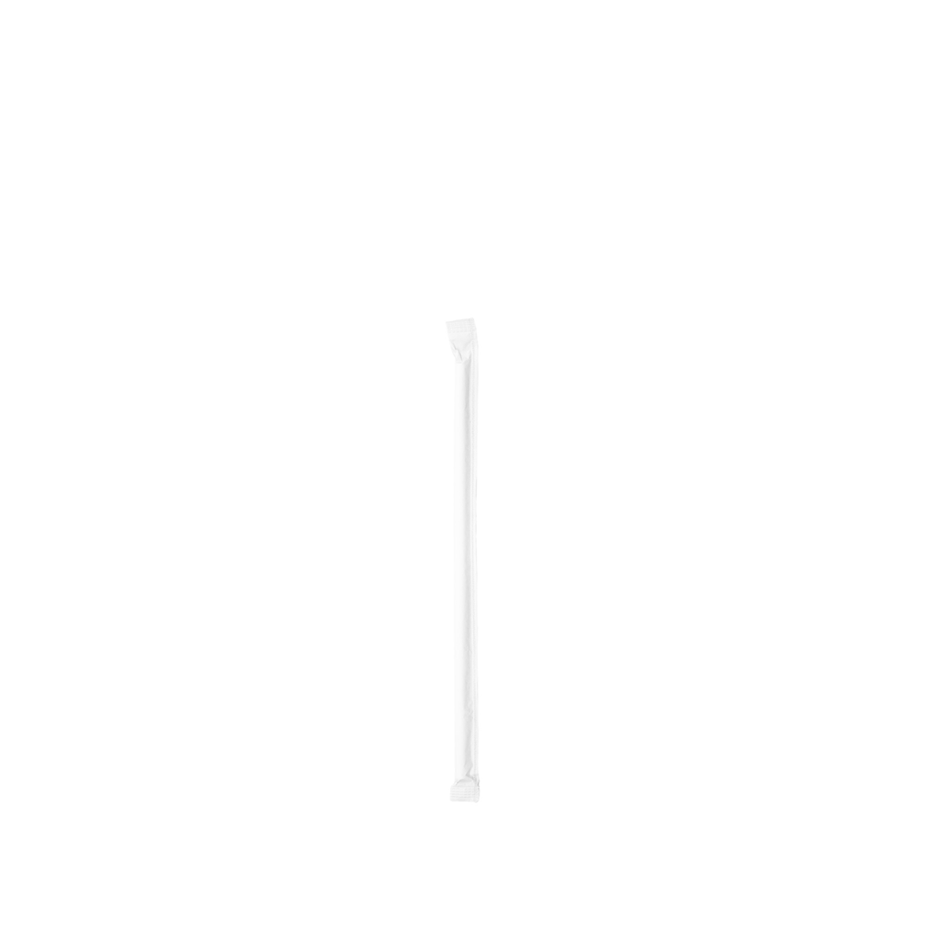 Palhinha Direita Papel Branco 20CM Pack 250