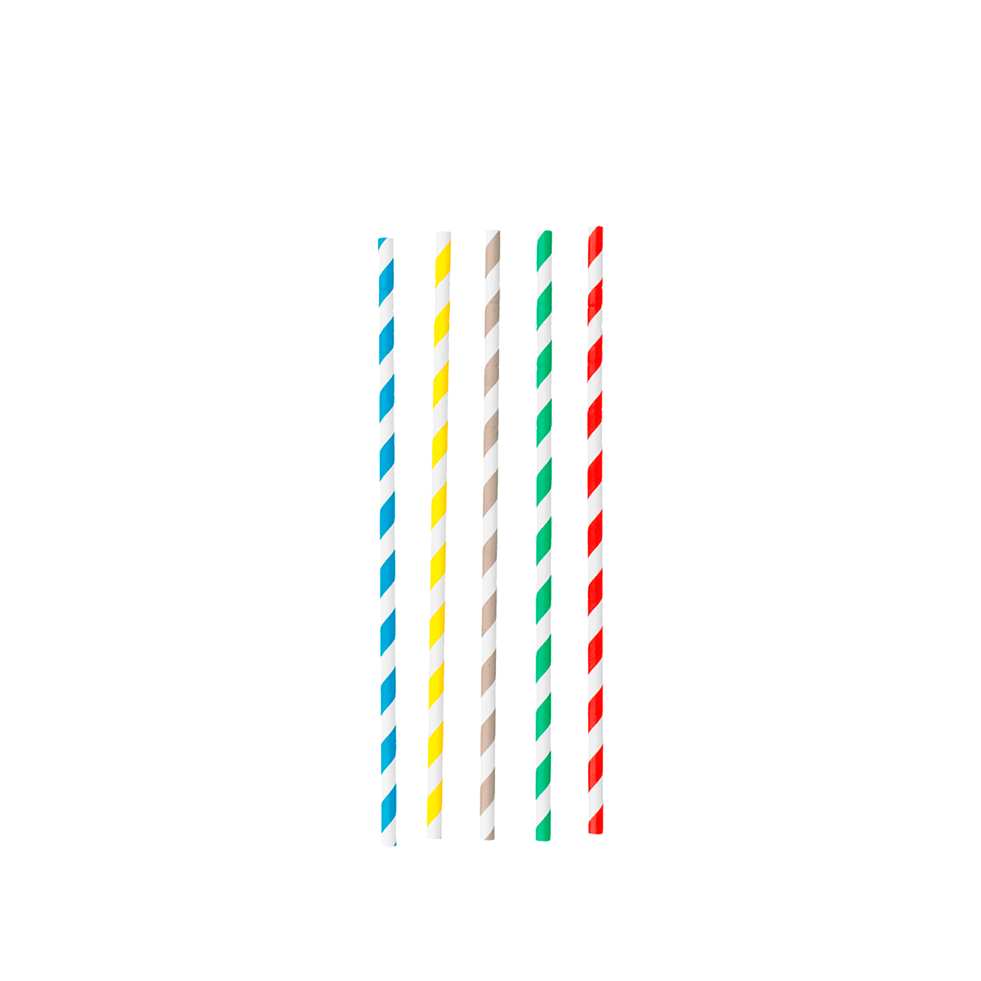 Palhinha Flexível Papel Riscas 23CM Pack 250