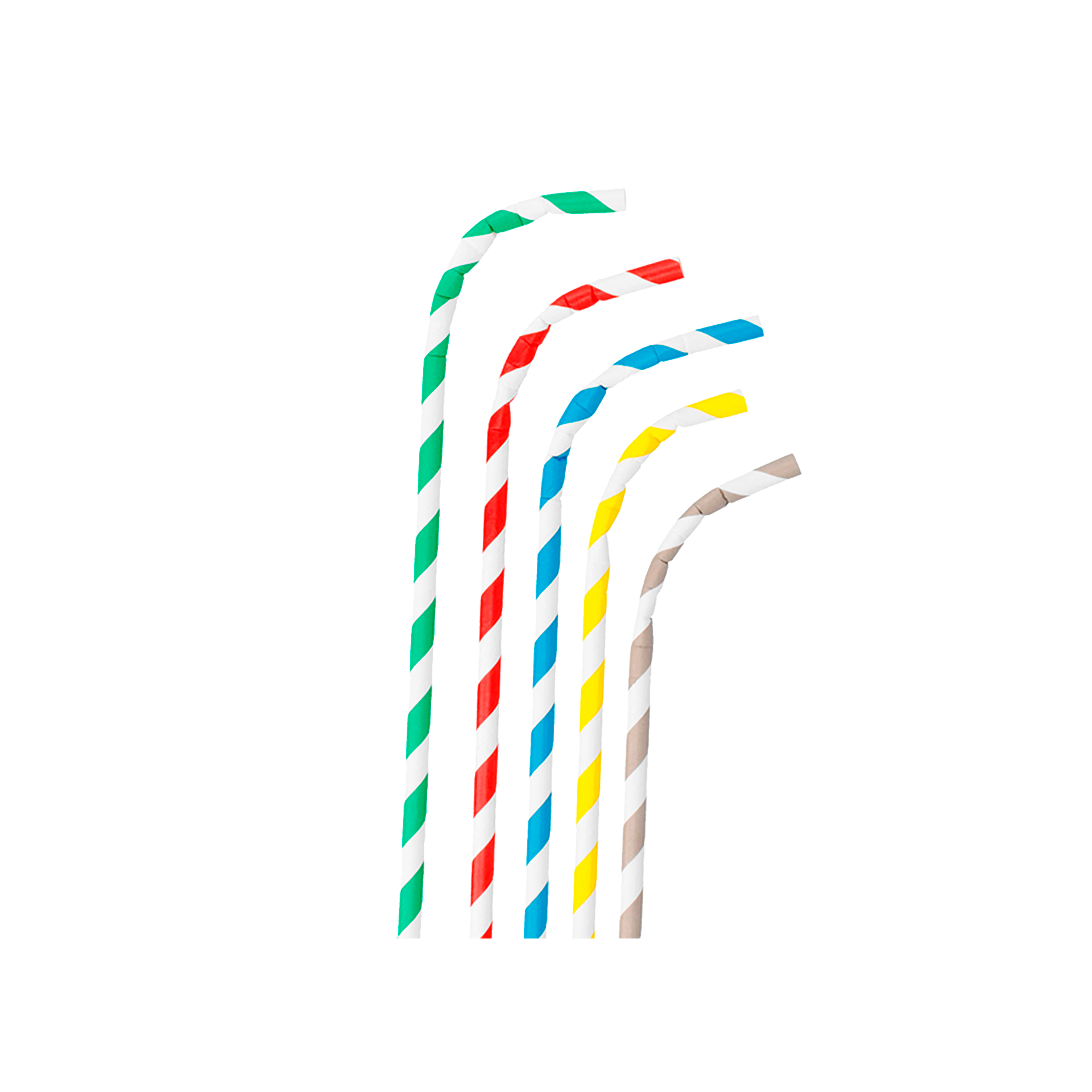 Palhinha Flexível Papel Riscas 23CM Pack 250
