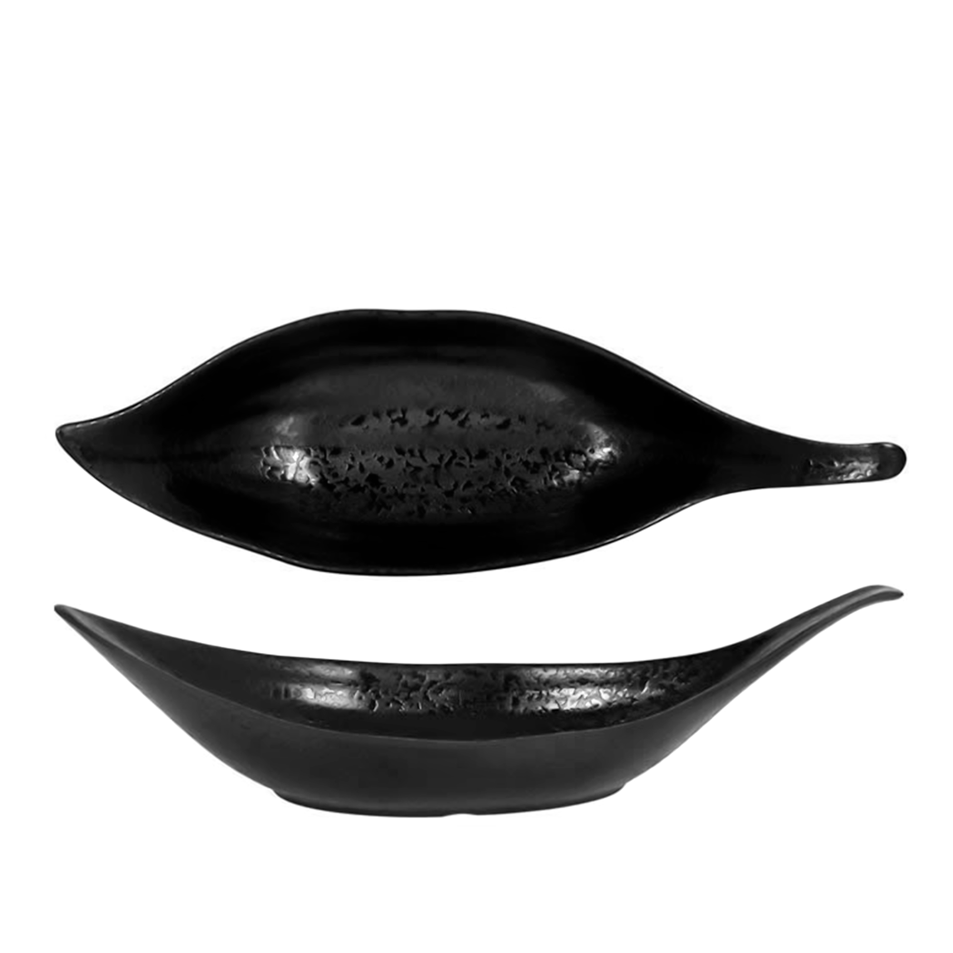 Tigela Melamina Arizona Preto 30cl 30.5X10X7.5cm