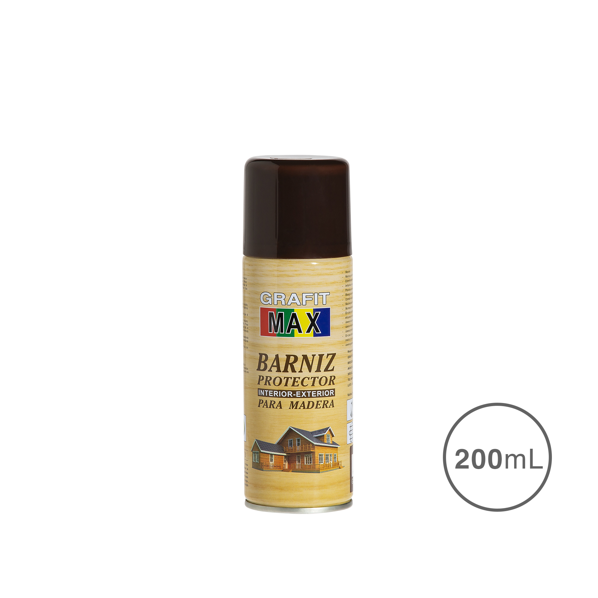 Spray Grafit Max 200ML Mogno Baniz