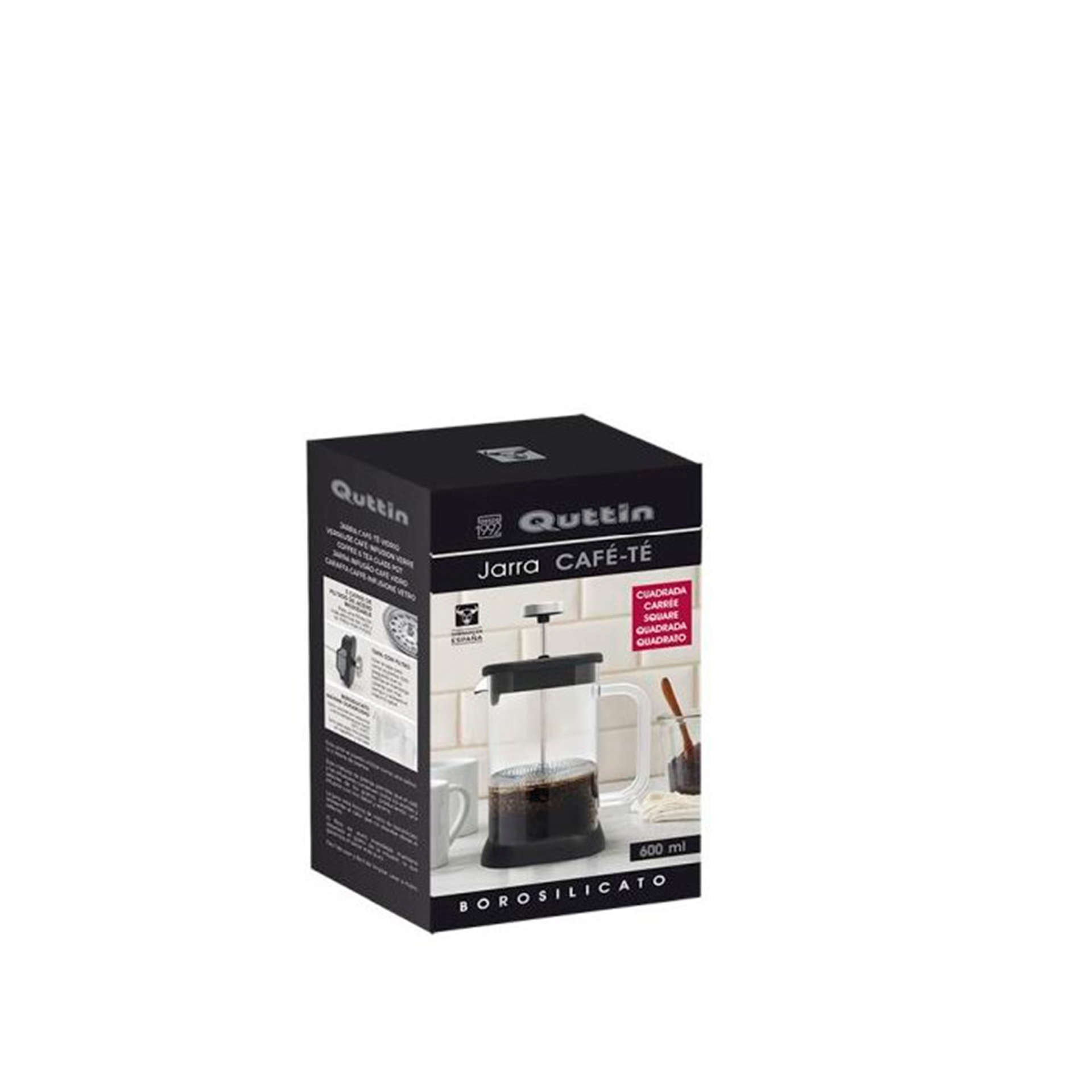 Cafeteira Cafe-Te Quadrada 600ML