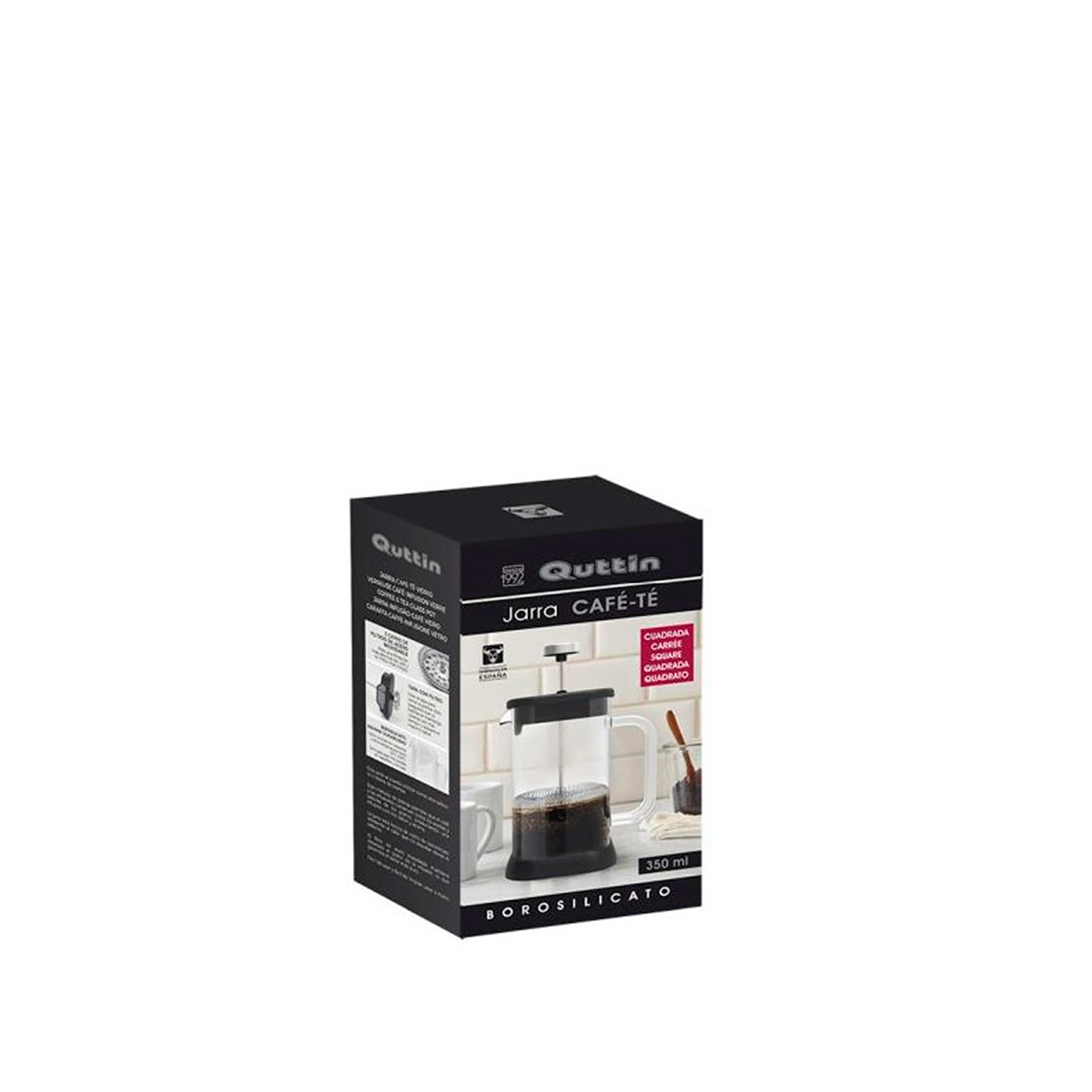 Cafeteira Cafe-Te Quadrada 350ML