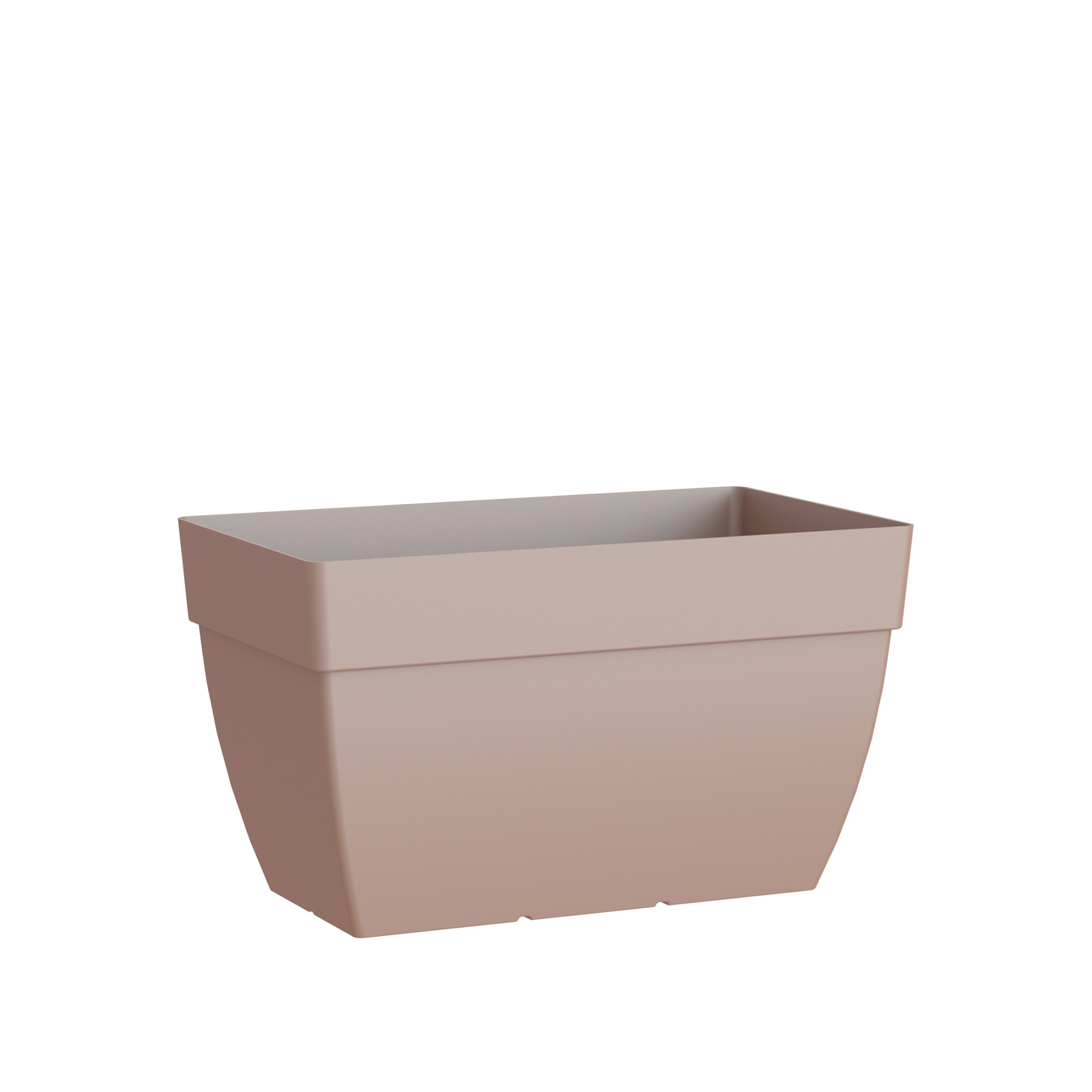 Floreira Capri Xl 80X40X40cm 100L Tortora Mate