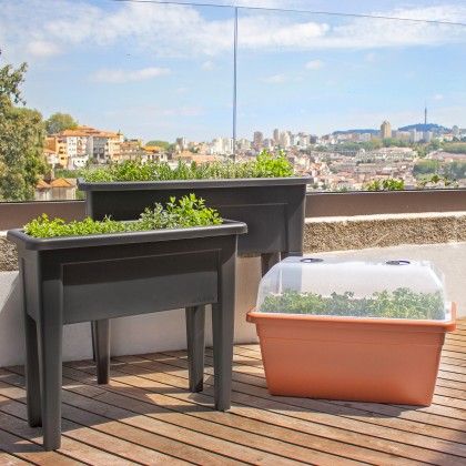 Horta Venezia 101X49.5X83cm 88L Antracite