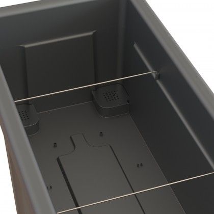 Horta Venezia 101X49.5X83cm 88L Antracite