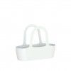 Floreira Bolsa Paris 43X16X34cm 7L Branco