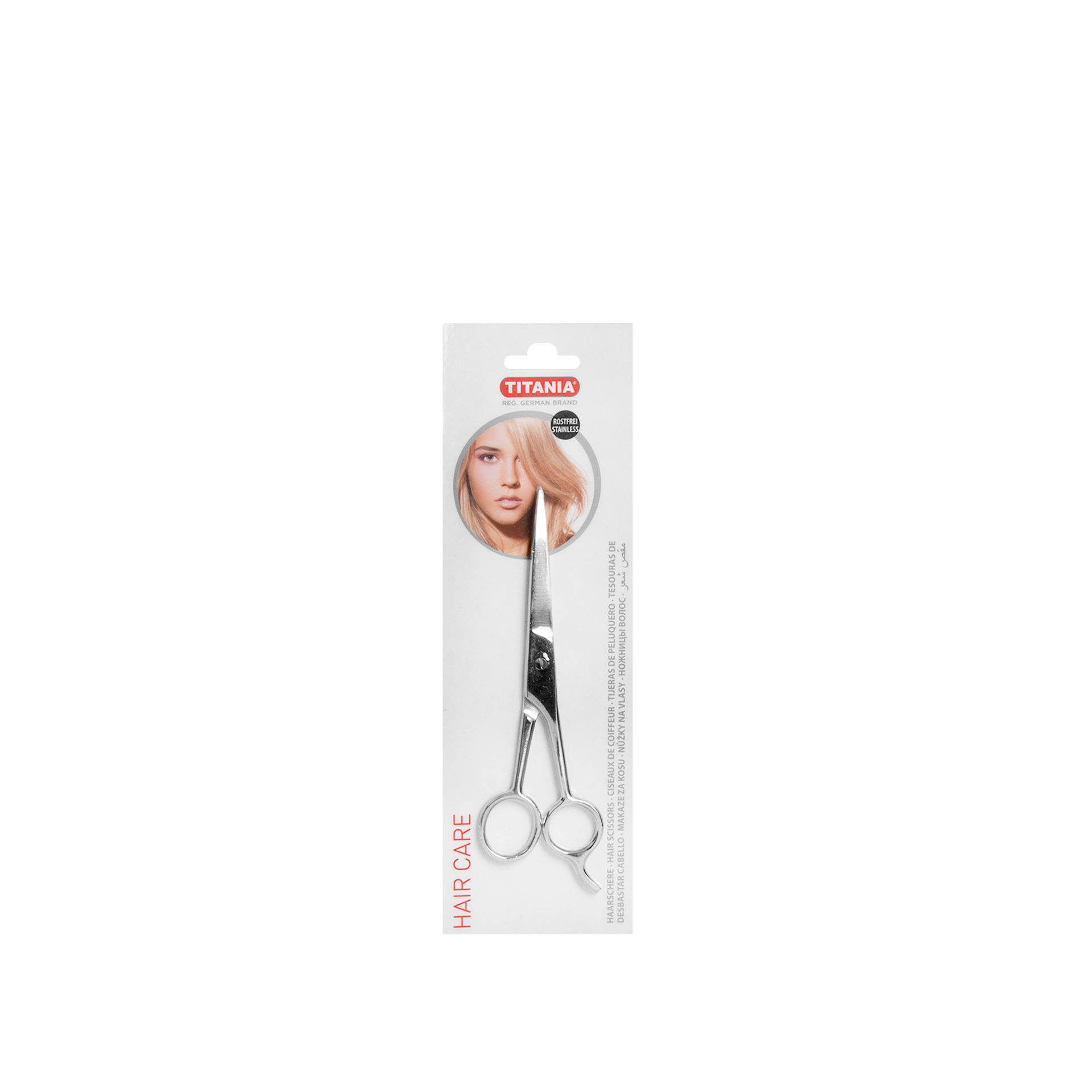 Tesoura Cabelo Titania 16.5CM