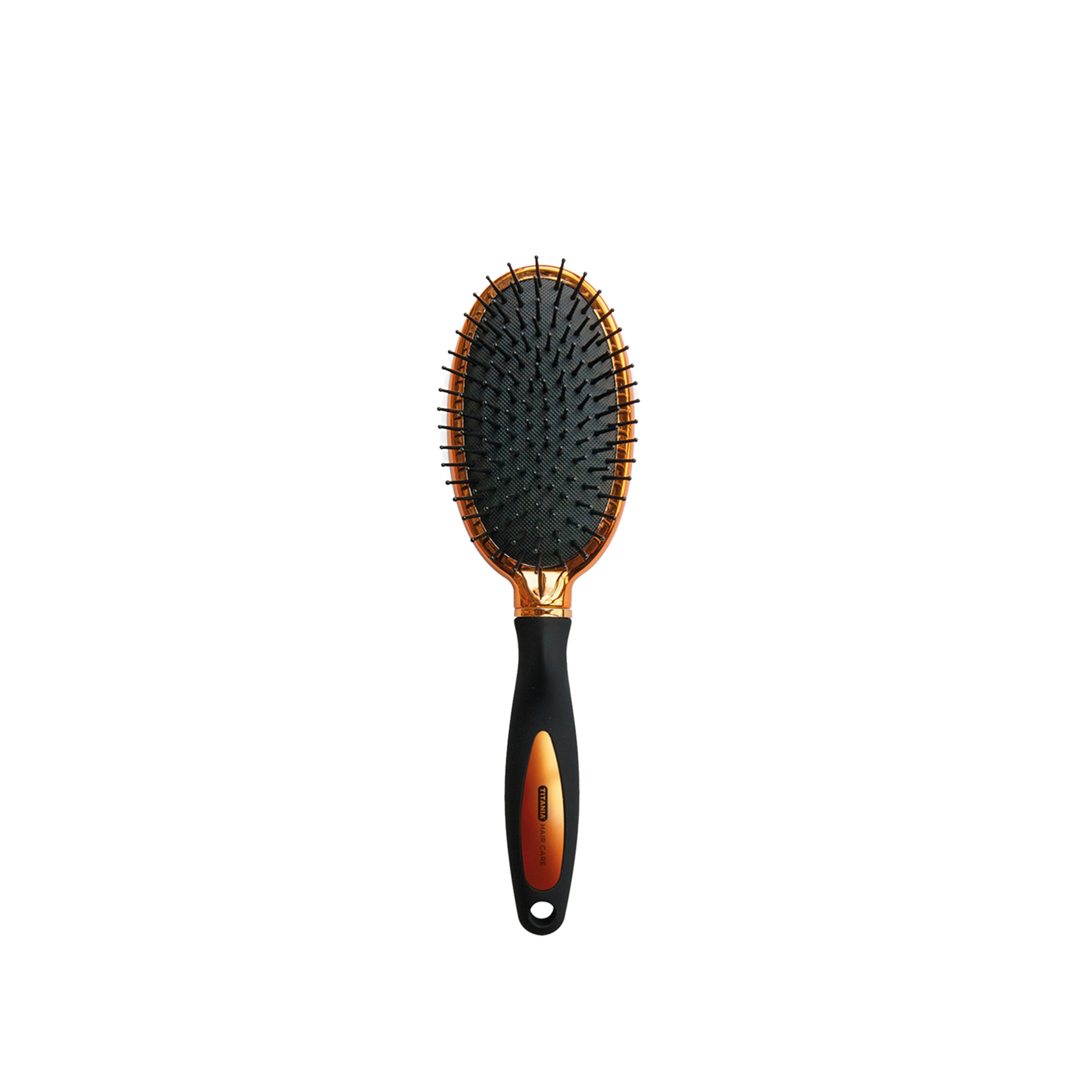 Escova Cabelo Titania Dourada 25CM