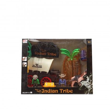 Conjunto �ndios E Vaqueiros 32X25CM