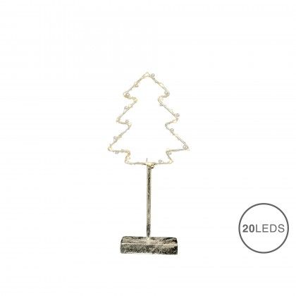 rvore Natal 20 Leds 40CM