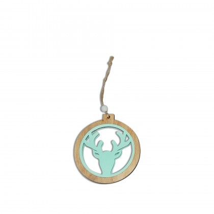 Bola Madeira Rena Verde