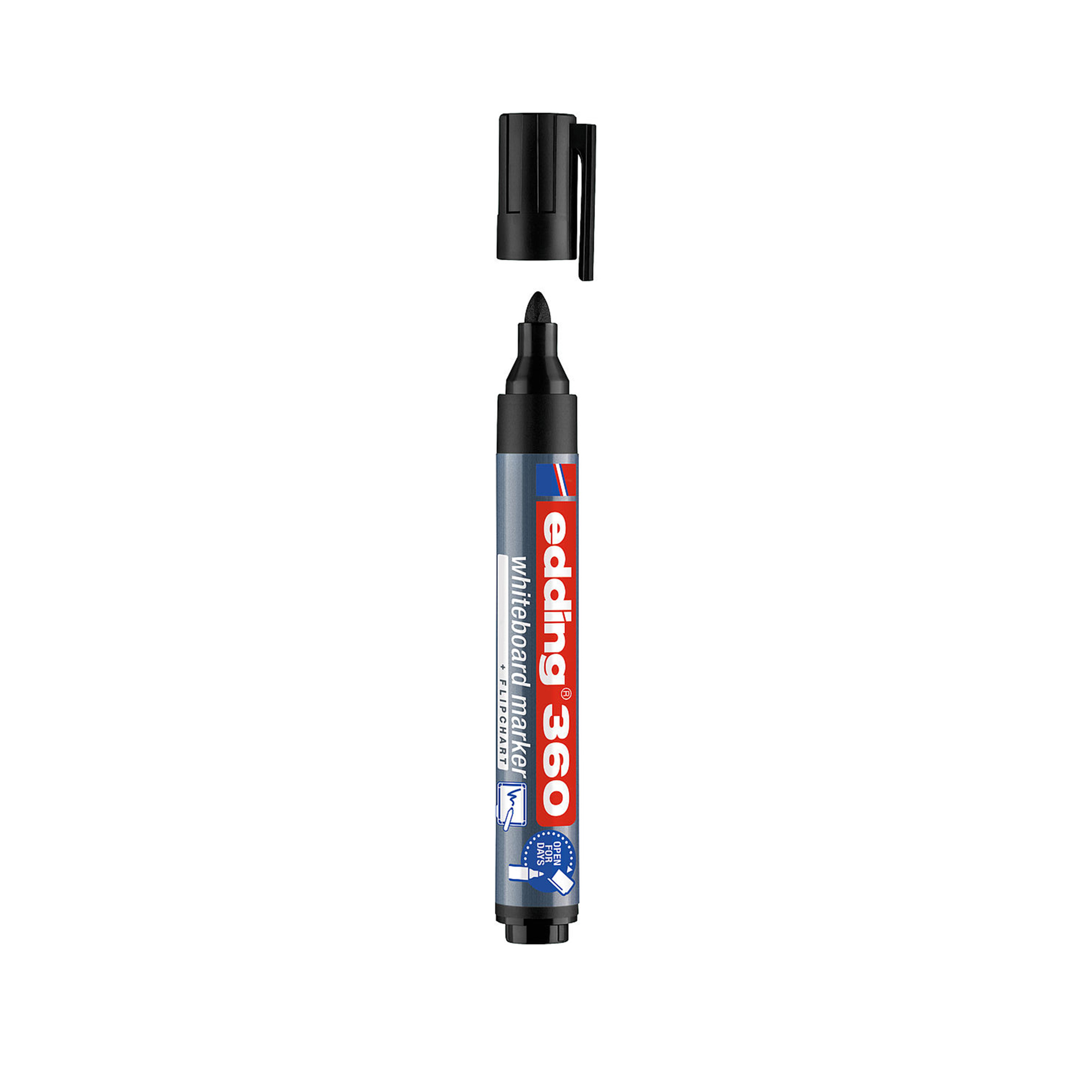 Marcador Quadro Branco Edding 360 Preto