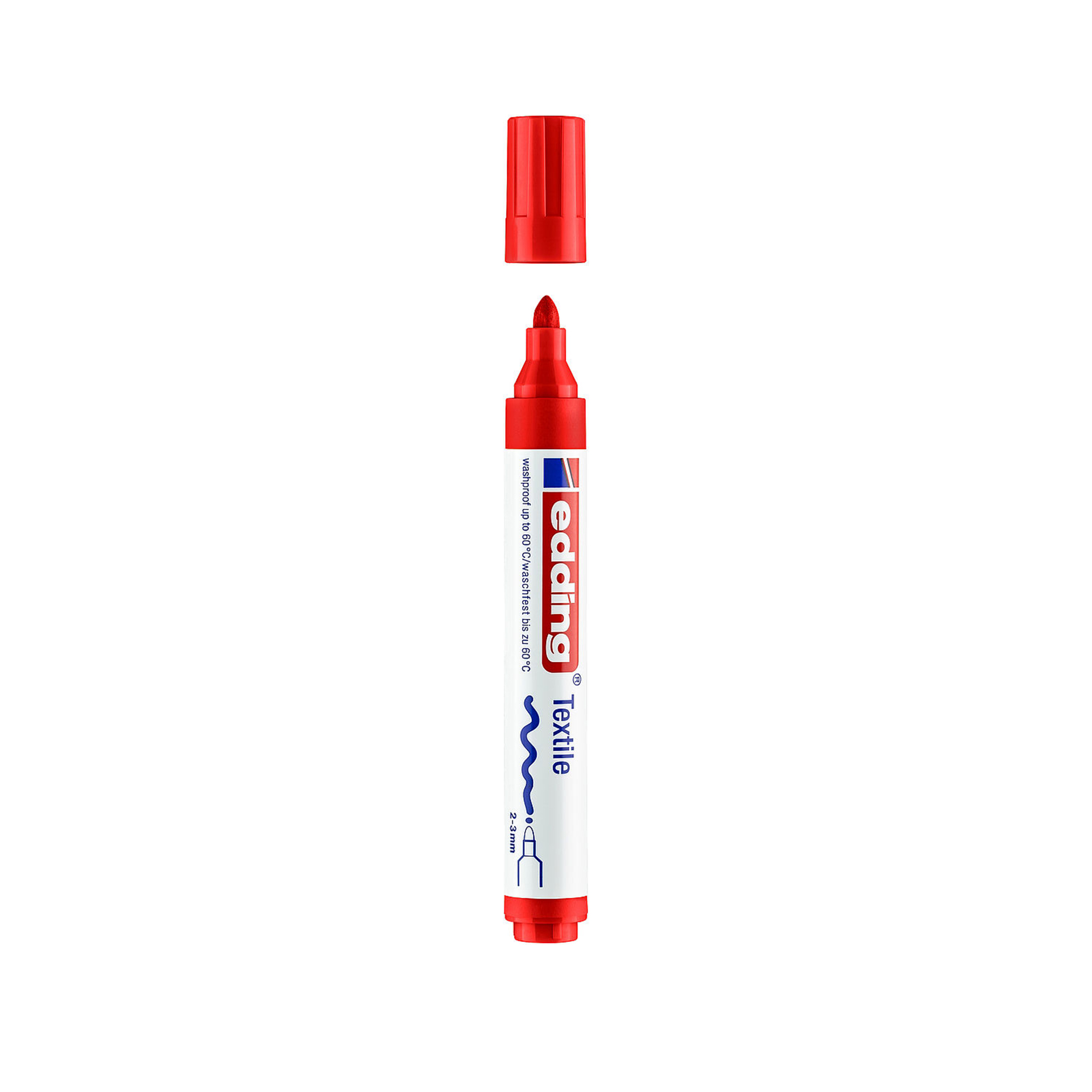 Marcador Textil Edding 4500 Vermelho
