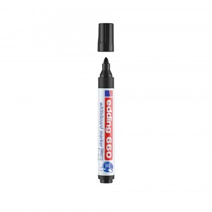 Marcador Quadro Branco Edding 660/10 Preto Marcador Quadro Branco Edding 660/10 Preto