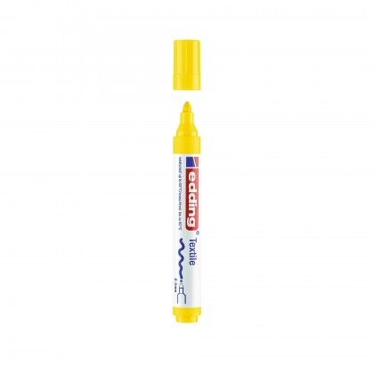 Marcador Textil Edding 4500 Amarelo Marcador Textil Edding 4500 Amarelo