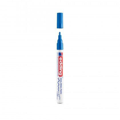 Marcador Tinta Opaca Edding 751 Azul
