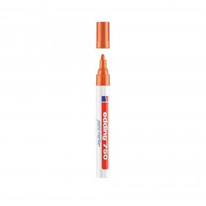 Marcador Tinta Opaca Edding 750 Laranja Marcador Tinta Opaca Edding 750 Laranja