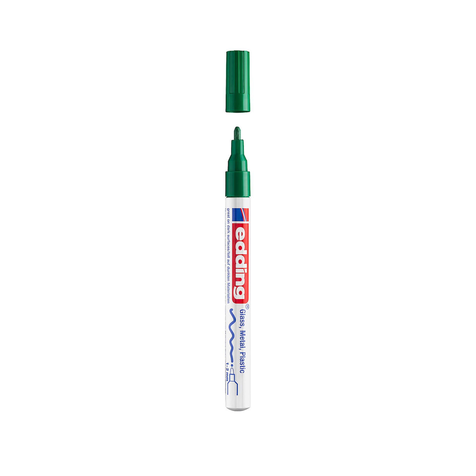 Marcador Tinta Opaca Edding 751 Verde