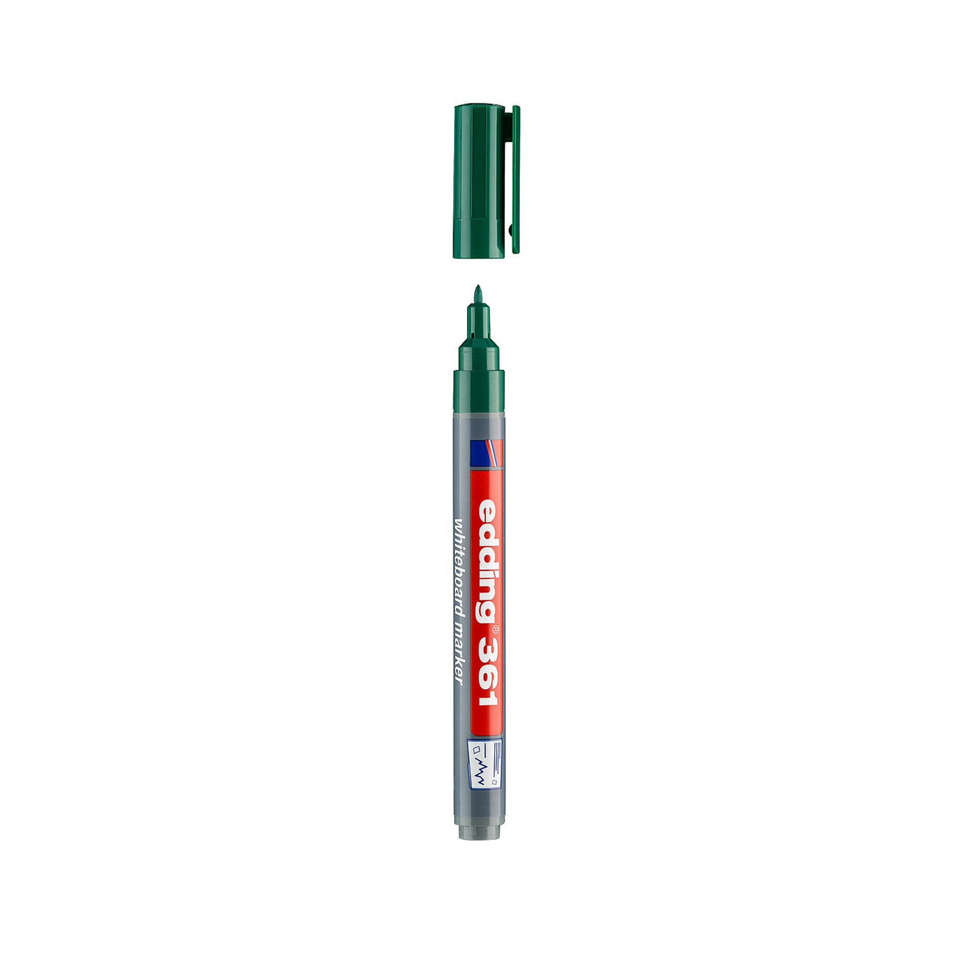 Marcador Quadro Branco Edding 361/10 Verde