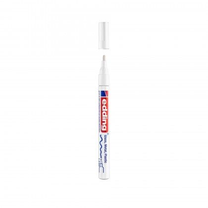 Marcador Tinta Opaca Edding 751 Branco Marcador Tinta Opaca Edding 751 Branco