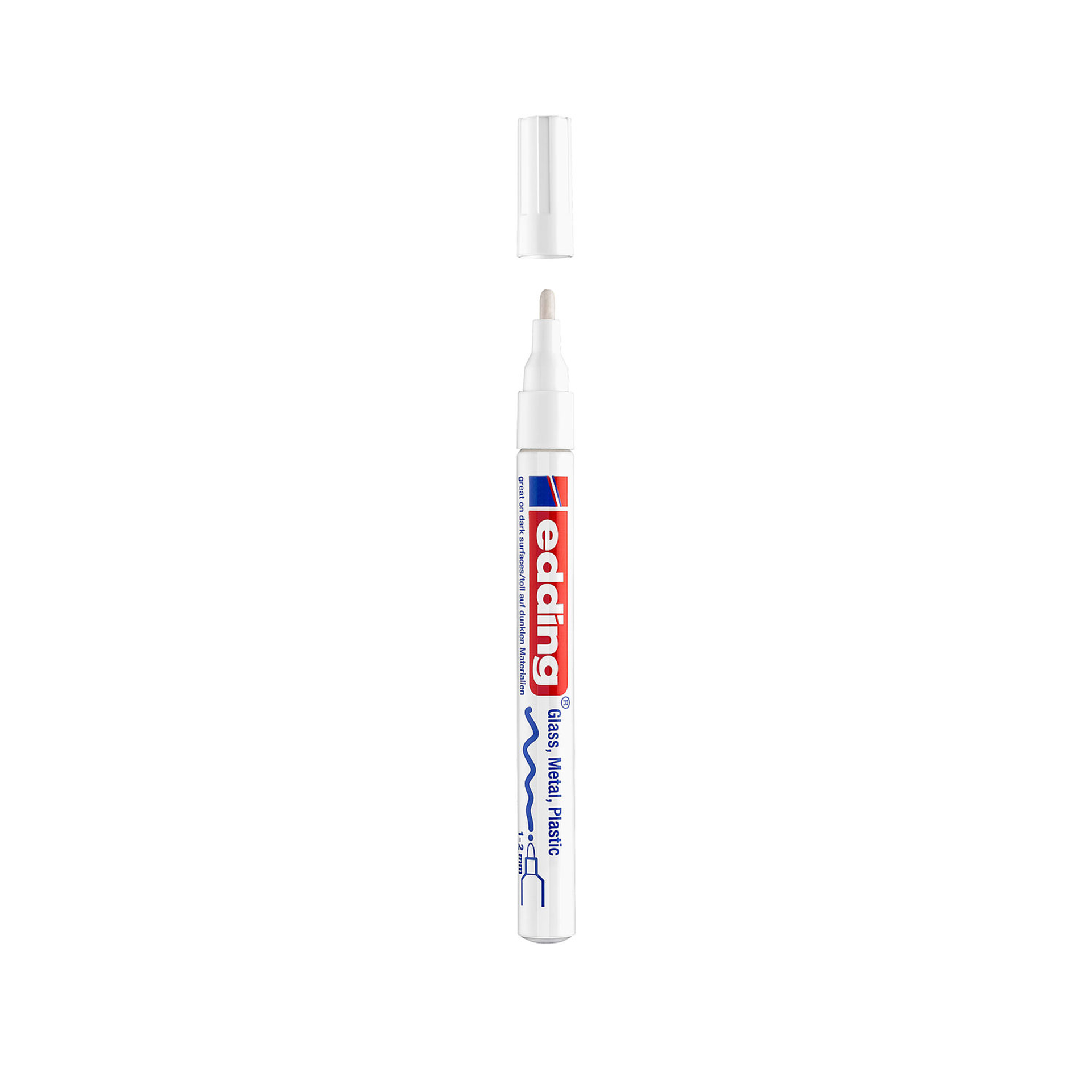 Marcador Tinta Opaca Edding 751 Branco