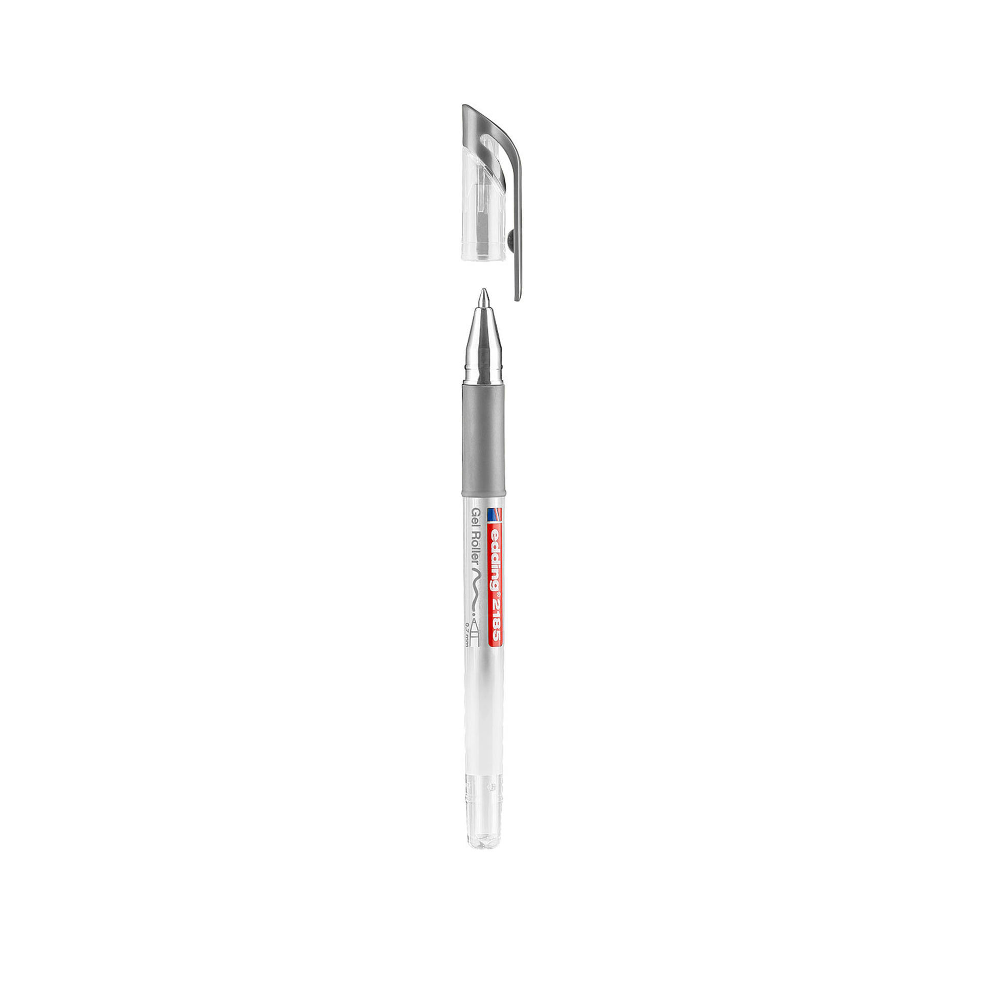 Caneta Gel Roller Edding Prateado 0.7mm