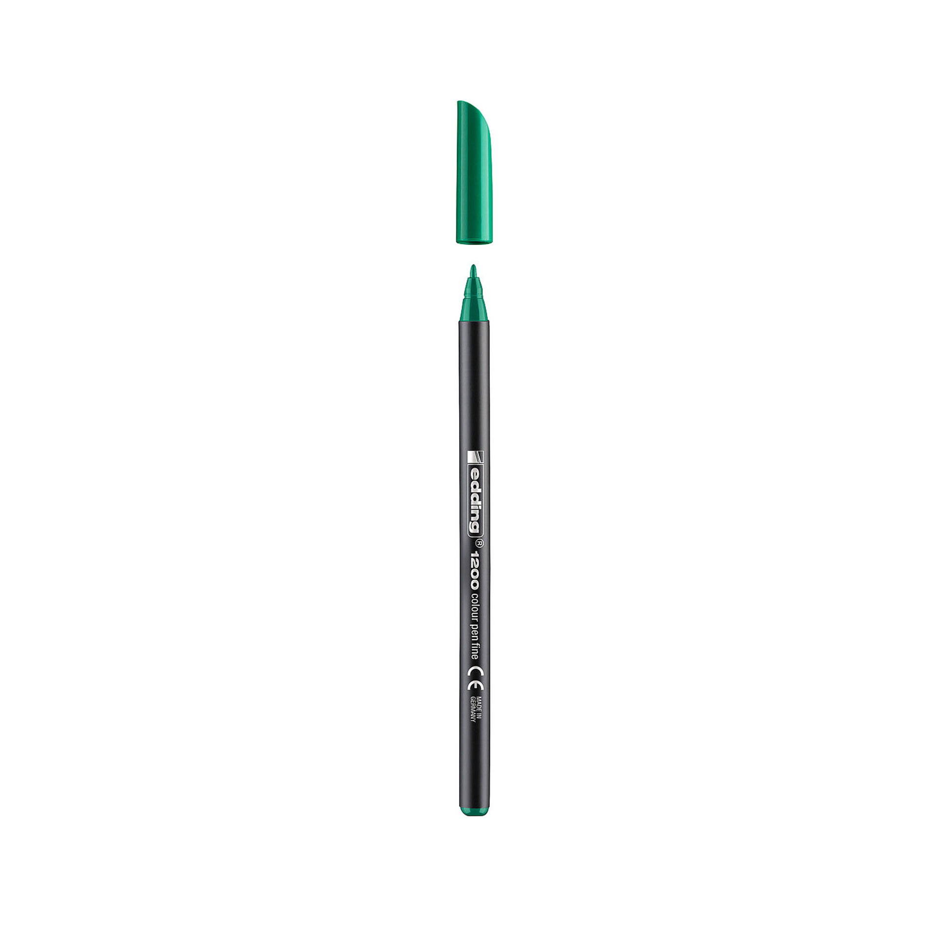 Marcador Fibra Edding 1200 Verde