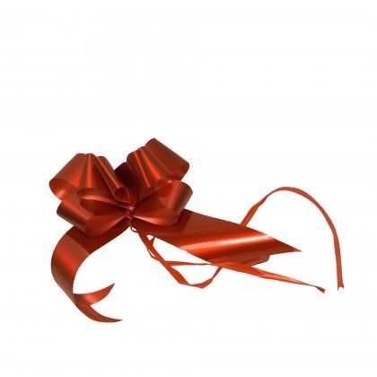 Laos Metalizado Puxar Vermelho 32MM Caixa 100