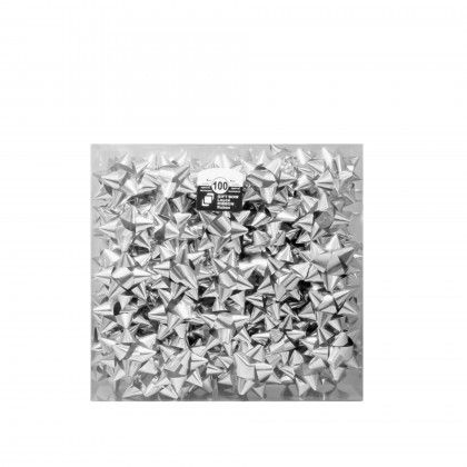 Laos Metlicos Prateados 76mm Caixa 100
