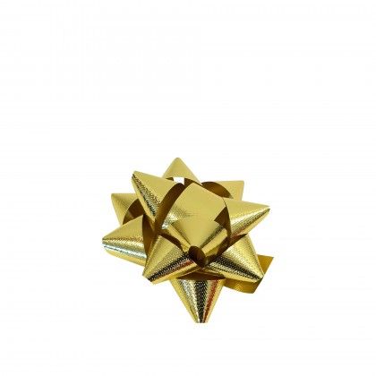 Laos Metlicos Dourados 76mm Caixa 100