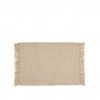 Tapete Algodo Creme 120X80cm