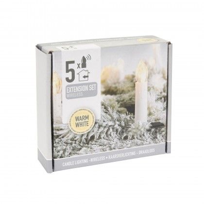Vela Led Com Comando Pack 5 Vela Led Com Comando Pack 5