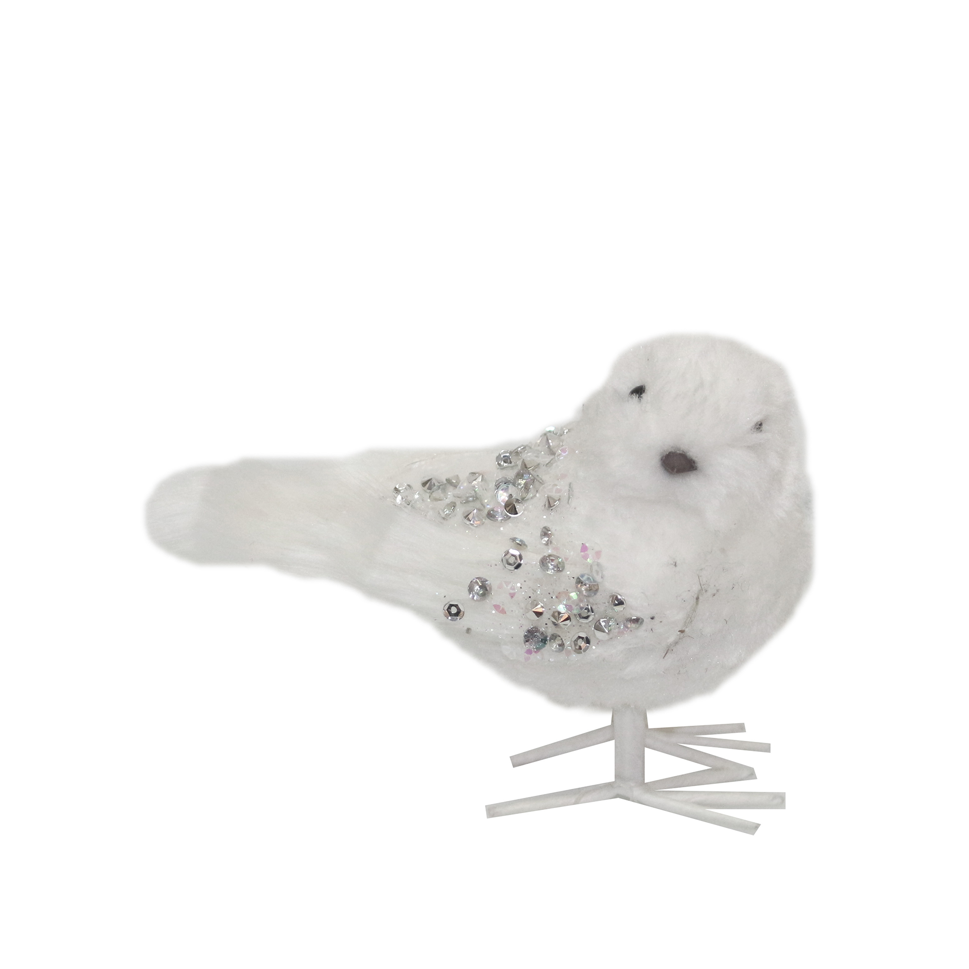Pássaro Branco 14CM