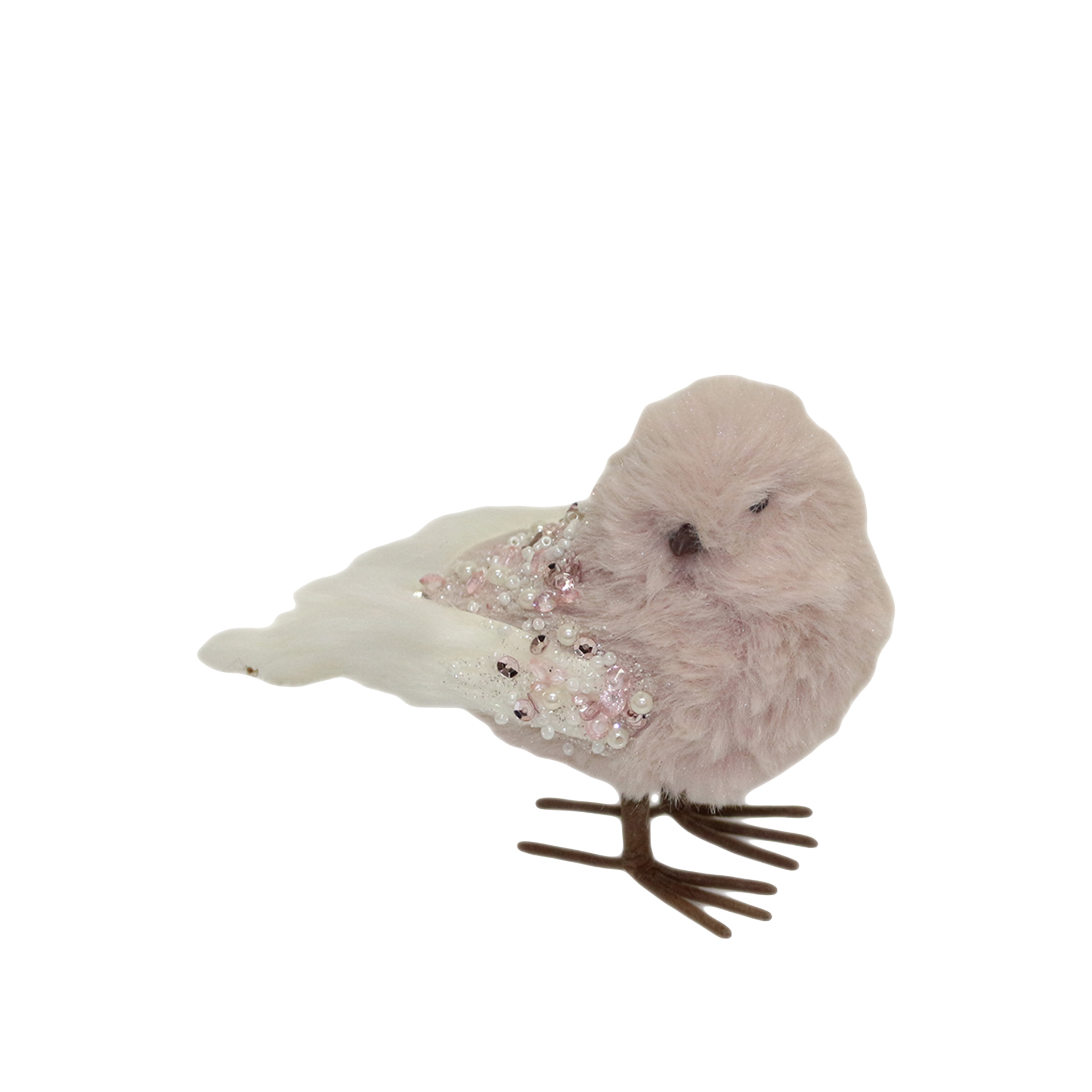 Pássaro Rosa 14CM