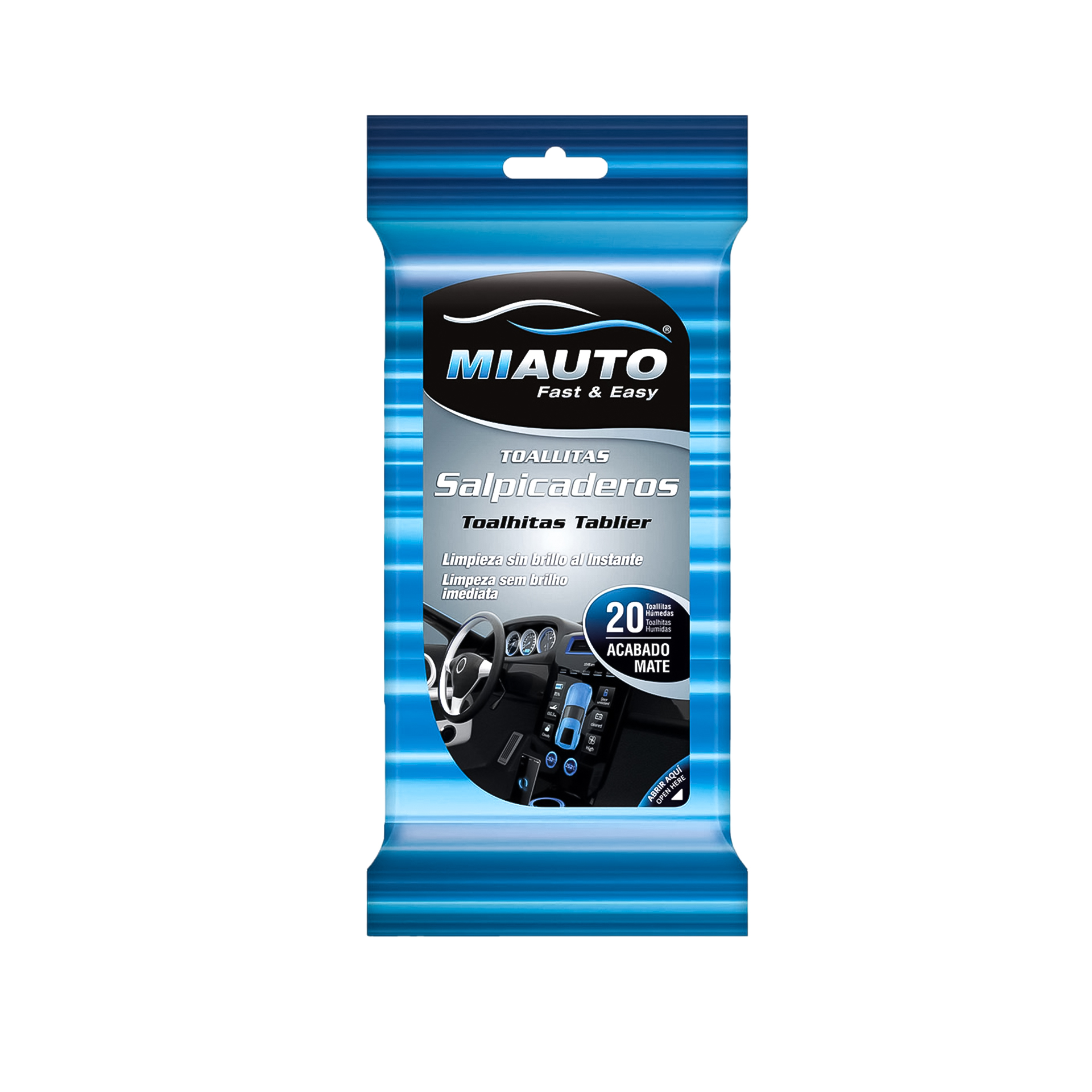 Toalhitas Miauto Tablier Pack 20