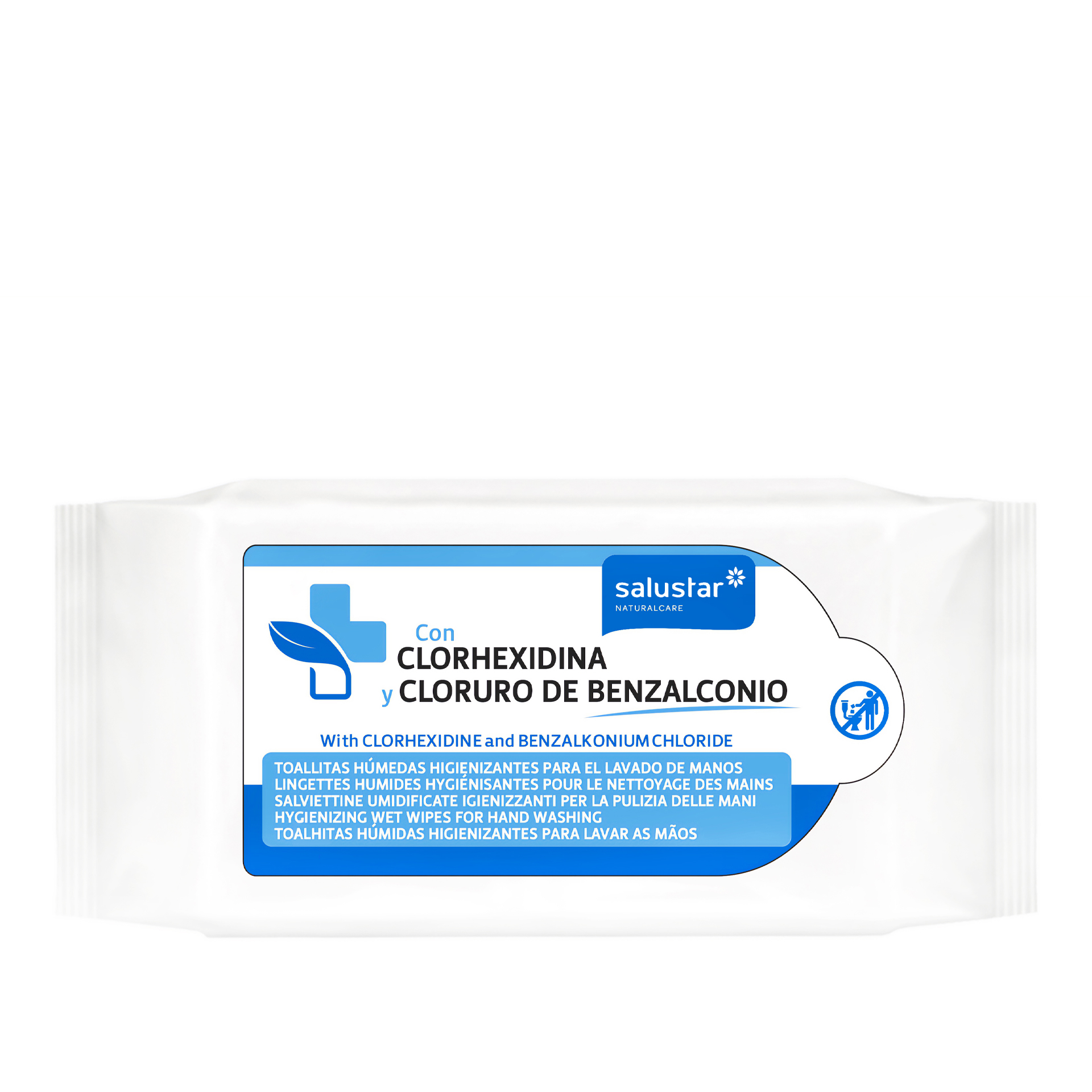 Toalhita Natural Care Higiene Mãos Pack 72