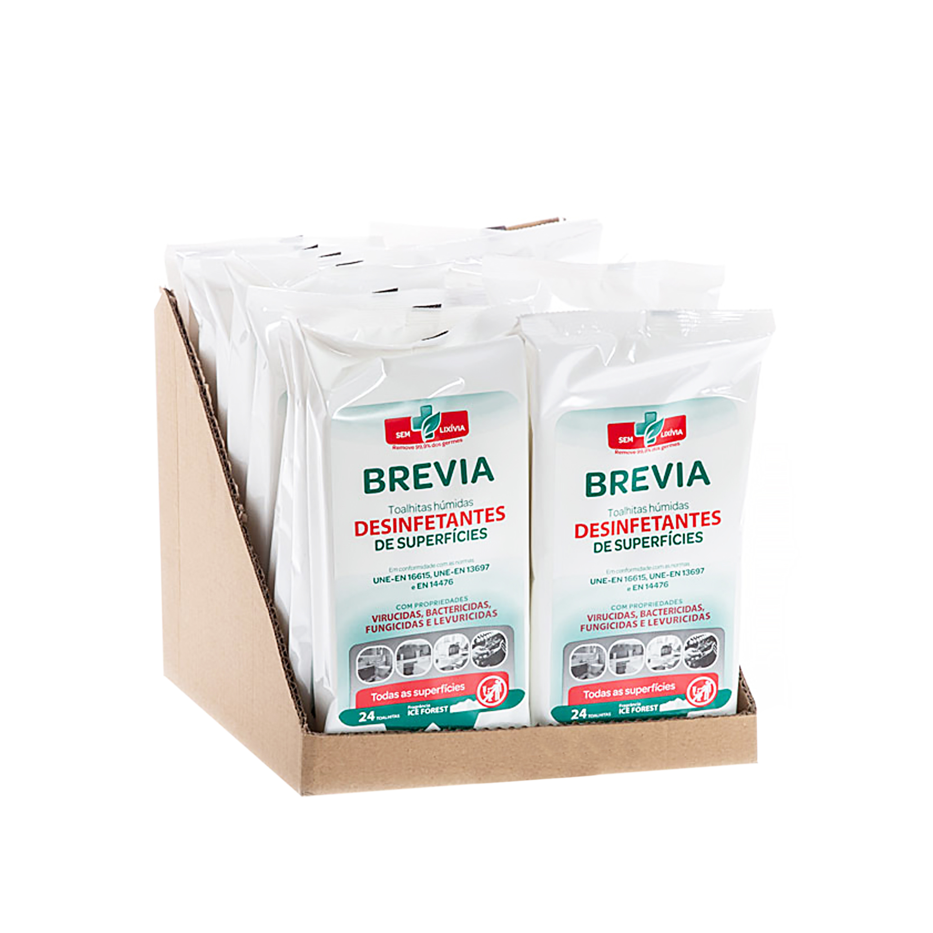 Toalhita Natural Care Higiene Mãos Pack 10