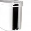 Balde Be-til com Pedal Branco 10l 22.5X34X27.5cm