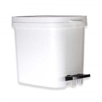 Balde Be-til com Pedal Branco 10l 22.5X34X27.5cm