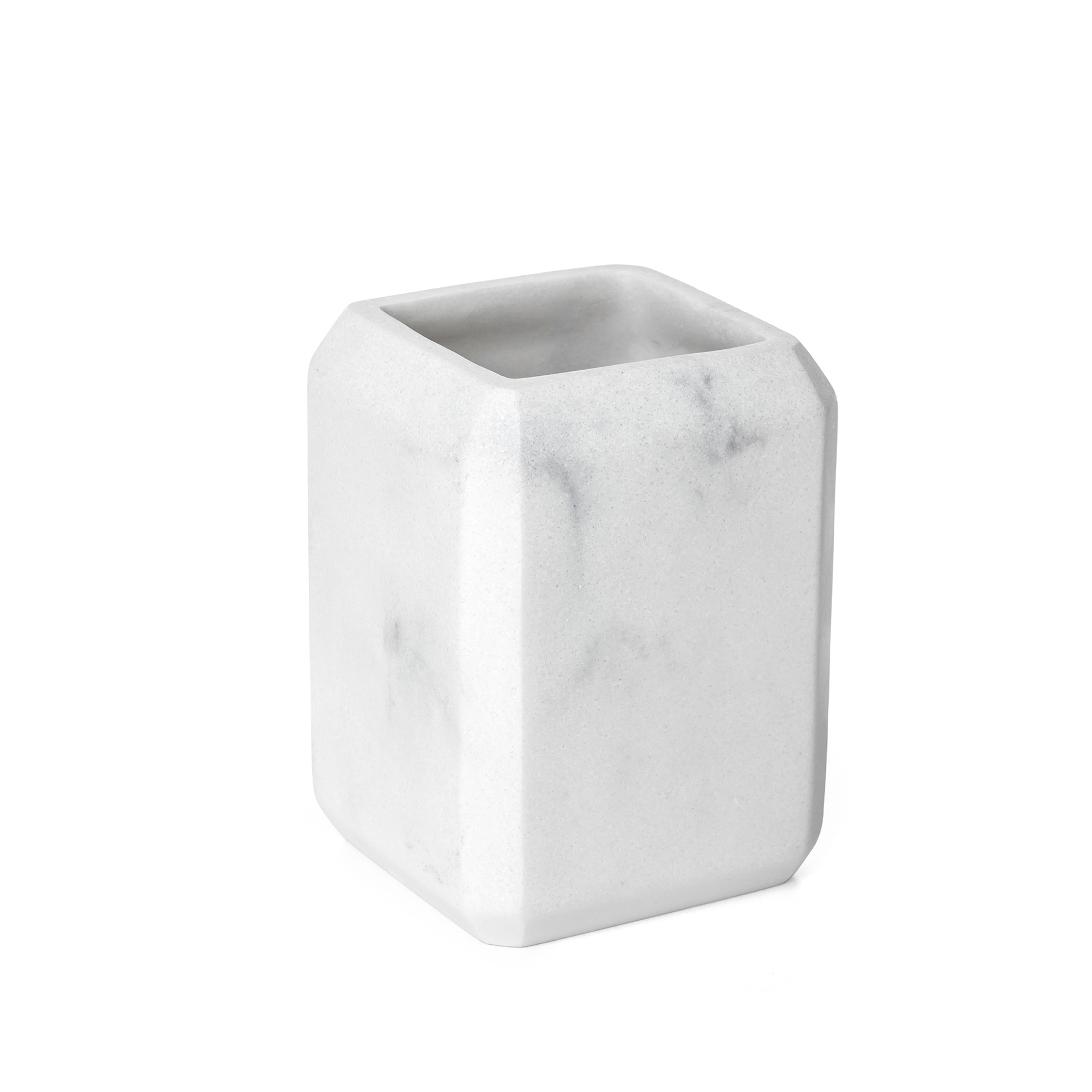 Copo Escova de Dentes Marble 6.7X6.7X9.2CM
