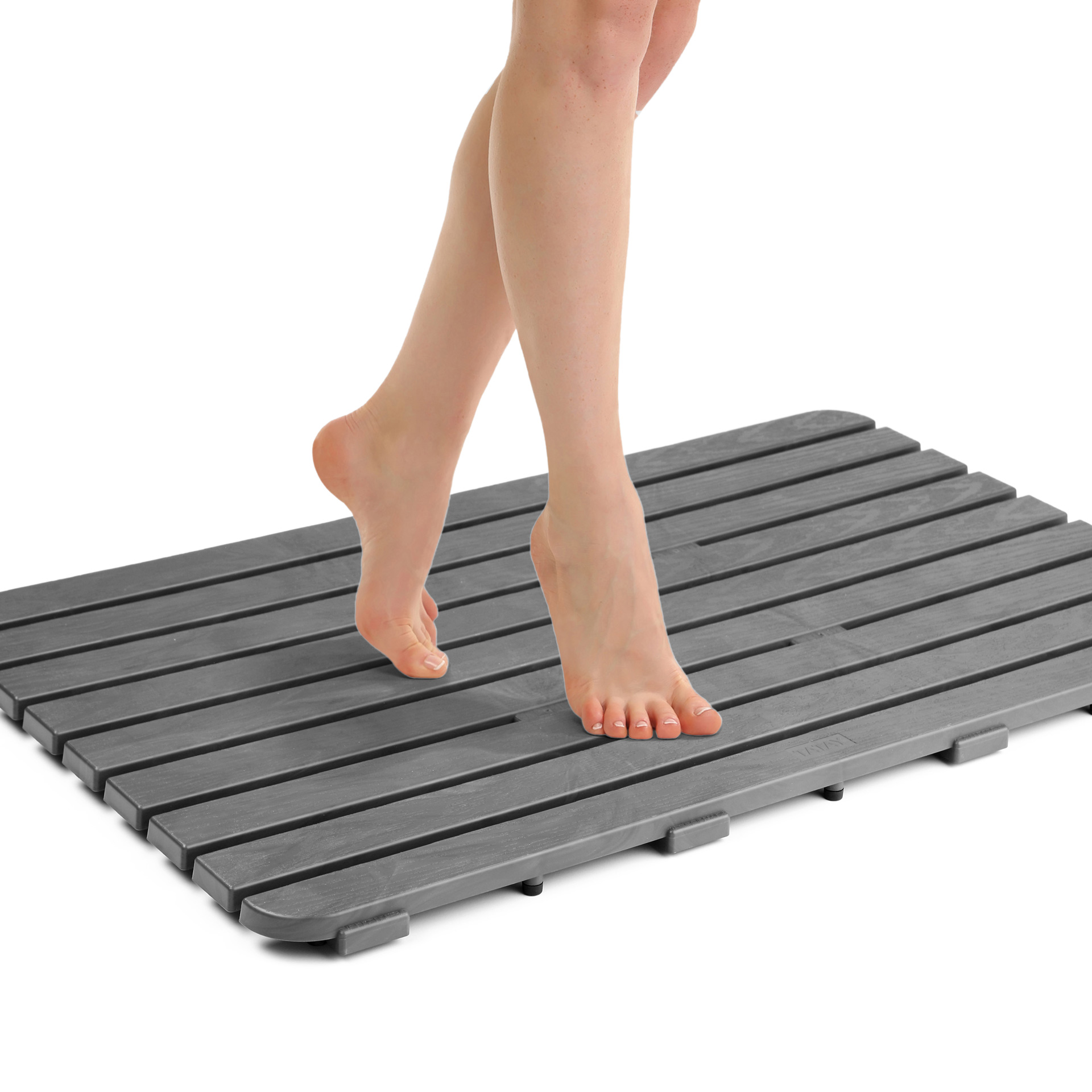 Estrado Base de Chuveiro Cinza 55X55X3CM