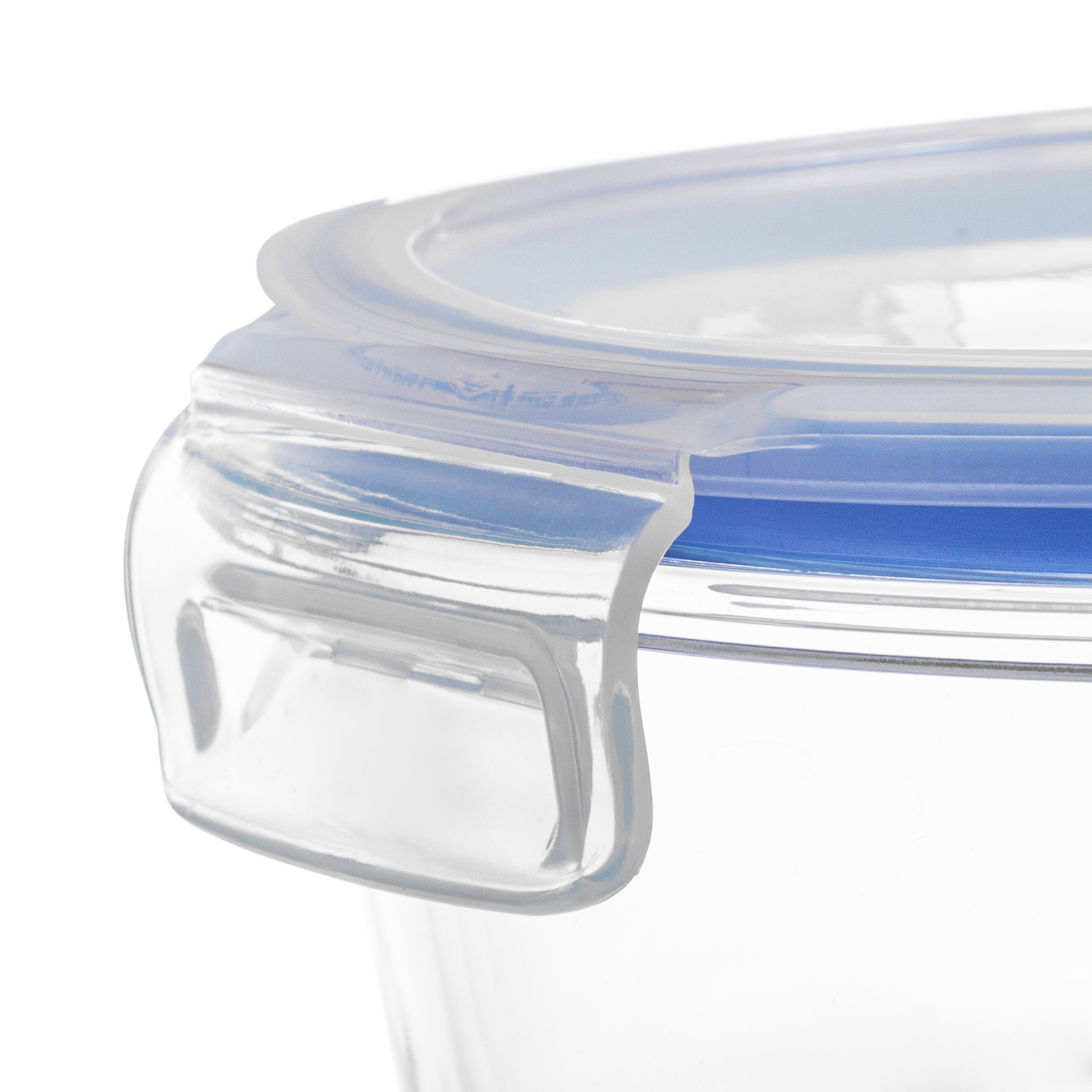 Caixa Hermética Vidro Colibri Redonda 600ml 14.5X7cm