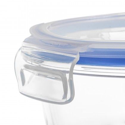 Caixa Hermtica Vidro Colibri Redonda 600ml 14.5X7cm